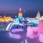 „Orașul de gheață” din China a atras un număr record de vizitatori