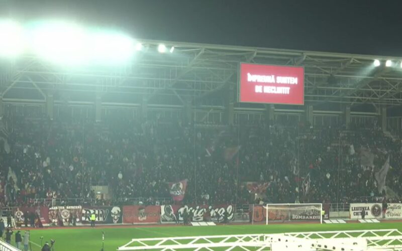 Ce s-a întâmplat în vestiarul Rapidului la pauza meciului cu Dinamo
