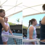 Moment tensionat înre Sorana Cîrstea și Jelena Ostapenko la finalul meciului de la Adelaide