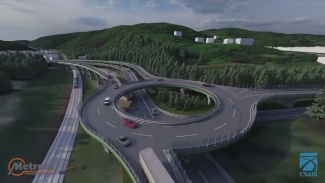 Imagini virtuale în premieră cu sensul giratoriu de la Predeal. Când ar putea fi realizat