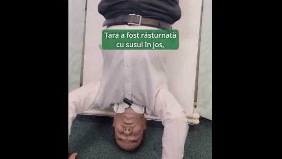 Circ cu Ludovic: Candidatul la președinție își face campanie în cap: „Prostul satului a ajuns în capul trebii”