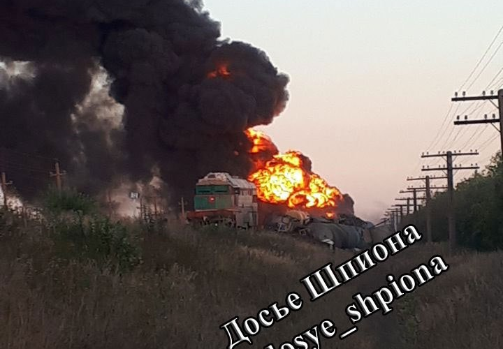 Un tren de „marfă militară” a deraiat în Leningrad, în urma unei explozii. Responsabili ar fi partizani pro-ucraineni