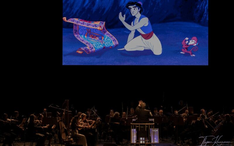 Magia „Aladdin” prinde viață. Filmul Disney, acompaniat de orchestra Valahia, într-un show unic