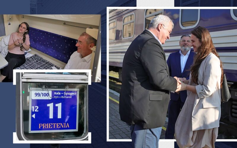Oana Țoiu, entuziasmată de ruta „Prietenia”, trenul direct care leagă Kievul de București, prin Republica Moldova: „Un nou pas important”