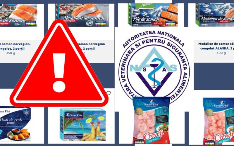 Alertă alimentară europeană, ignorată în România. Somon, creveţi şi fructe de mare infestate cu Listeria sunt în continuare vândute de o firmă românească