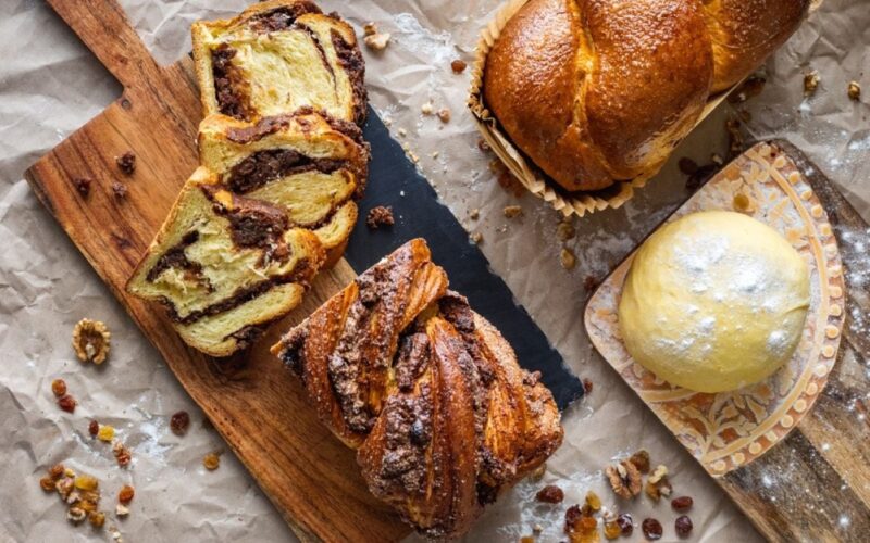 Cozonac cu aluat opărit – fraged și delicios