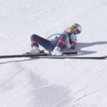 Imagini șocante de la Jocurile Olimpice! Faimoasa schioare a căzut în timpul probei