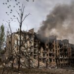 Rușii se apropie de un oraș din centura fortificată a Ucrainei