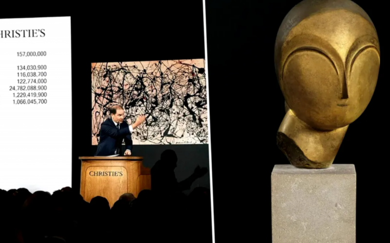 Constantin Brâncuși în topul artei mondiale. Sculptura „Danaida” a atins unul dintre cele mai mari prețuri la licitație