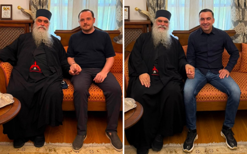 Alexandru Rogobete și Bogdan Ivan, în pelerinaj la Muntele Athos. „România este foarte apreciată în Sfântul Munte”
