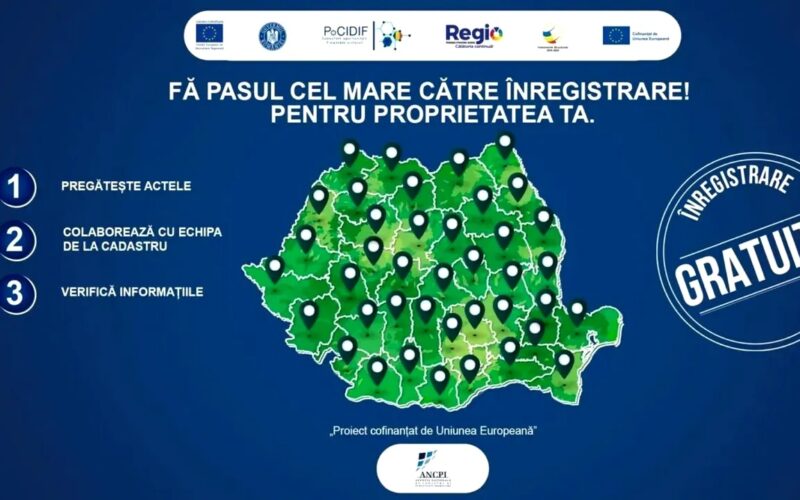 Cum beneficiezi de cadastru gratuit