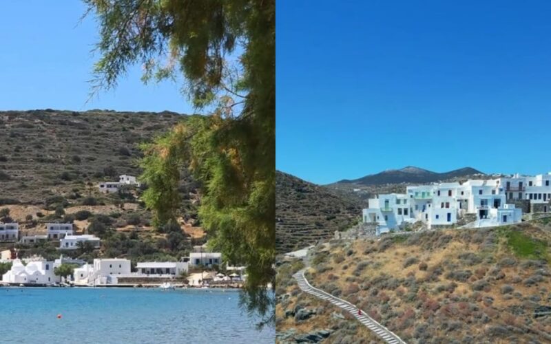 Paradisul ascuns în Ciclade unde mănânci excelent cu bani puțini. Ce au descoperit doi turiști români pe insula Sifnos