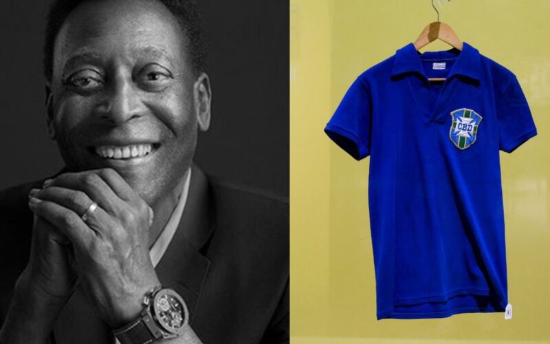 Tricoul lui Pelé din finala CM din 1958 s-a vândut
