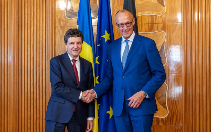Nicușor Dan cere întărirea Flancului Estic al NATO. Discuții cu Friedrich Merz despre amenințările Rusiei