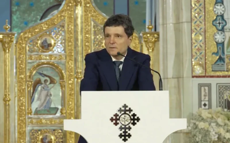 Nicușor Dan, discurs despre „naționalismul sănătos”, în Catedrala Mântuirii Neamului, în fața tinerilor ortodocși: „Spațiul public e dominat de defetiști și demagogi”