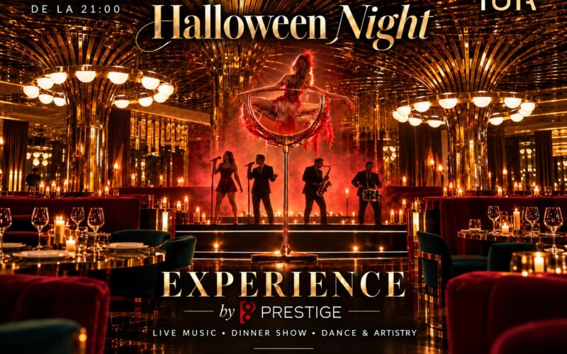 TUYA Bucharest lansează o serie de evenimente Dinner & Show. Prima ediție, Halloween Night – Experience by Prestige, are loc pe 31 octombrie
